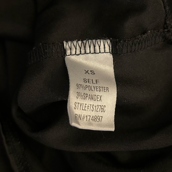 Fashion Nova Black Top Size XS - Picture 5 of 5